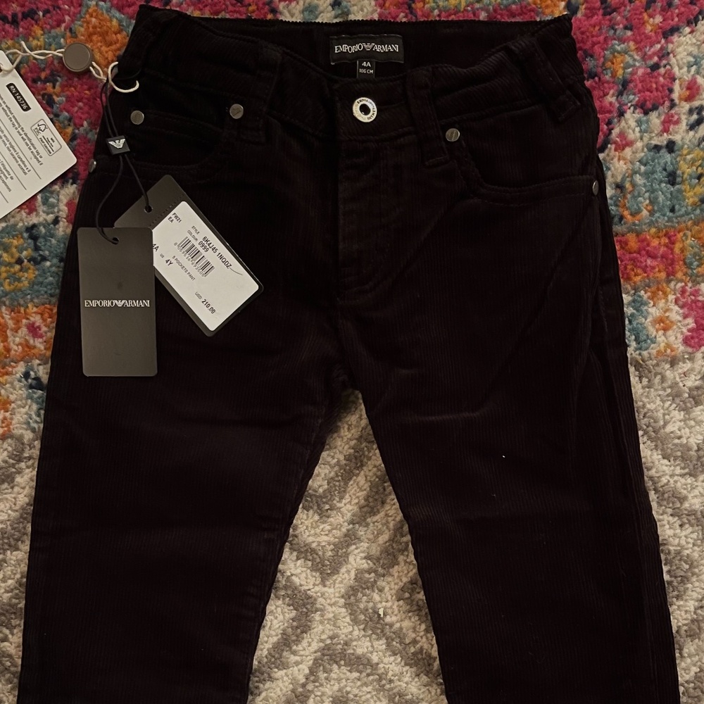 Comfort corduroy trousers-Size 4Y